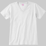 LAT Ladies' Combed Ringspun V-Neck T-Shirt